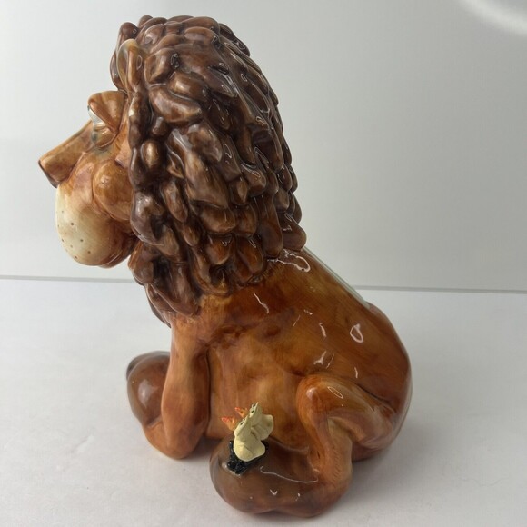 Kookie Kritters Lion Bank by Doug Harris Signed - Picture 3 of 11